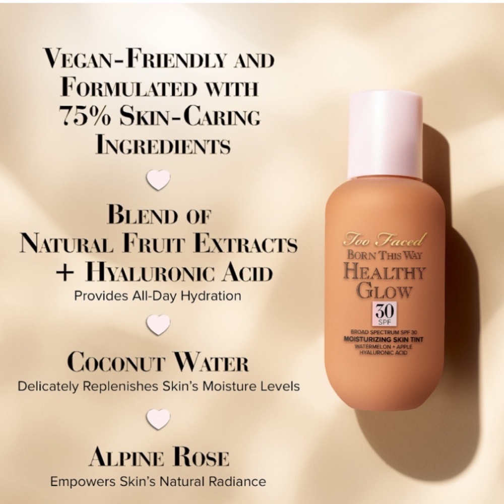 NEW✅Too Faced Born This Way Healthy Glow - Picture 2 of 16